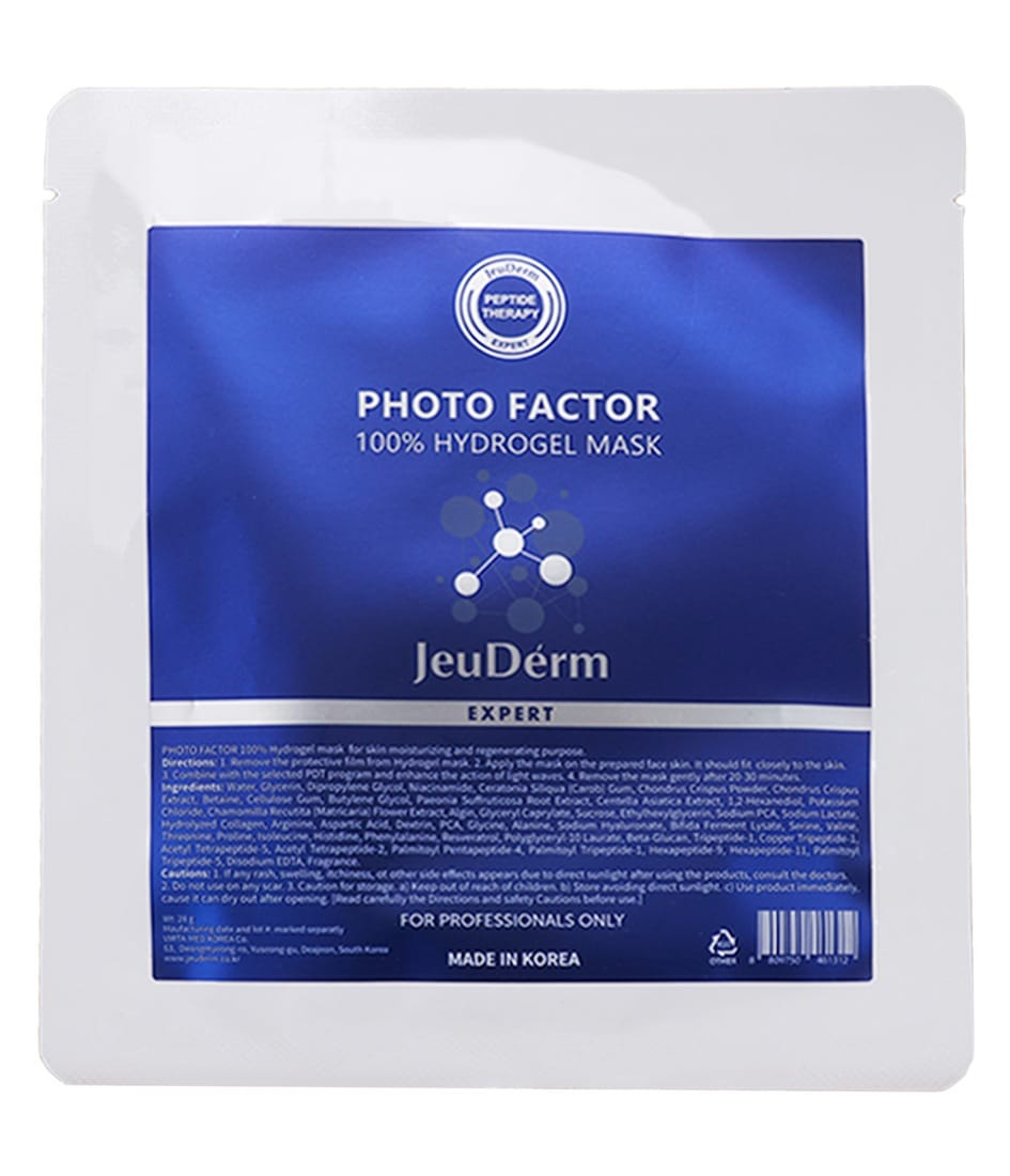 Masque hydrogel Photo Factor JeuDérm